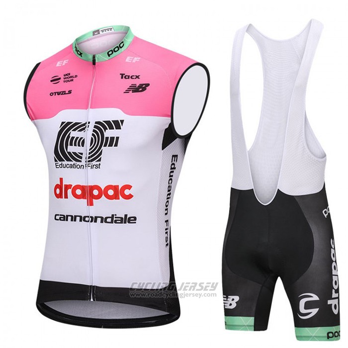 2018 Wind Vest Cannondale Drapac White and Pink